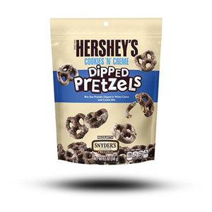 Hersheys Cookies 'N' Creme Dipped Pretzels 120g