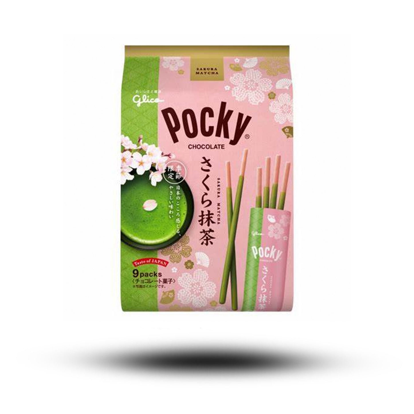 Pocky Sakura Matcha 114g