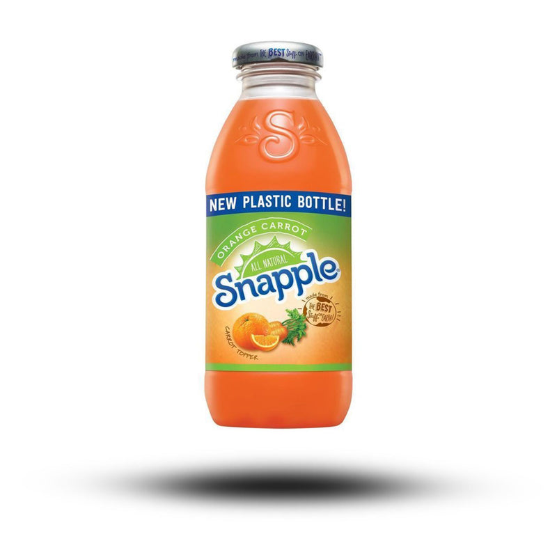 Getränke aus aller Welt, amerikanische Getränke, American Drinks, Drinks aus aller Welt,  Snapple Orange Carrot 